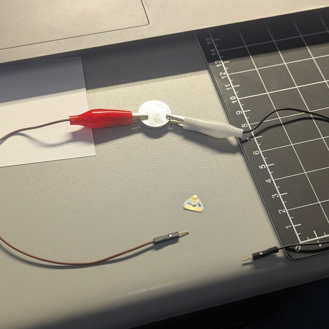 This is when I realized I need the opposite connective alligator clips as well as the special holder if I want to access both the positive and negative sides of the battery.